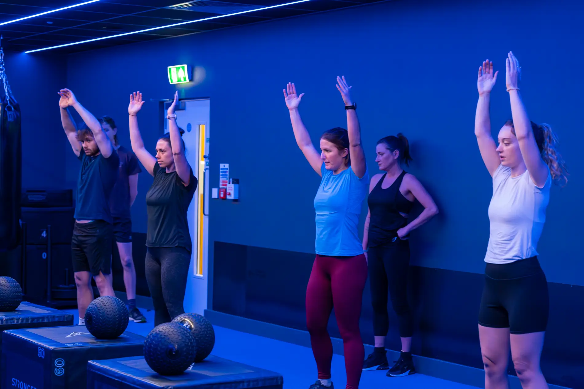 Group fitness classes